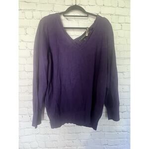 Lane Bryant Plus Size Purple Sweater Size 22/24